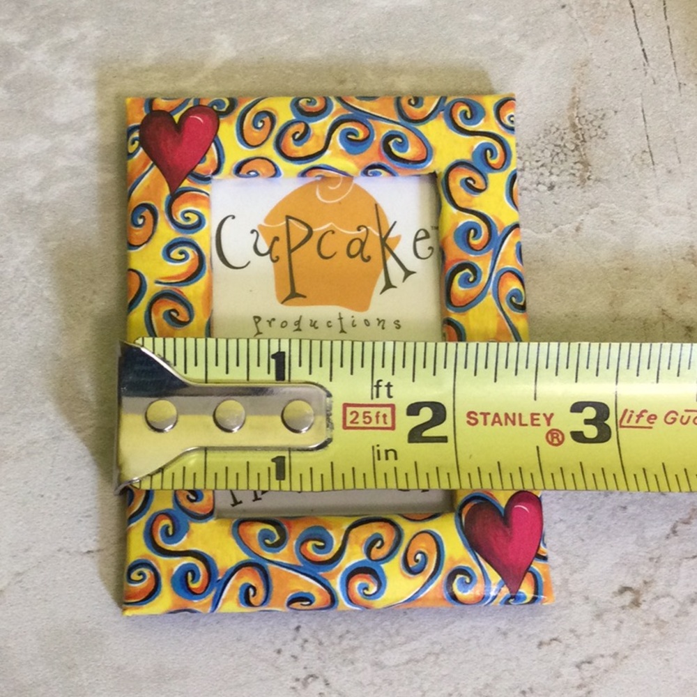 Two bright happy orange/yellow picture frame - Picture 11 of 14